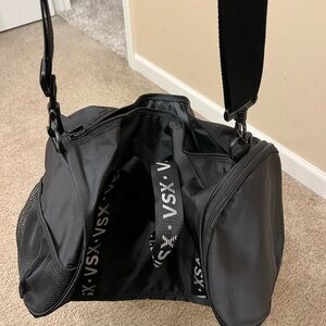 Victoria's Secret Black Duffel Bag